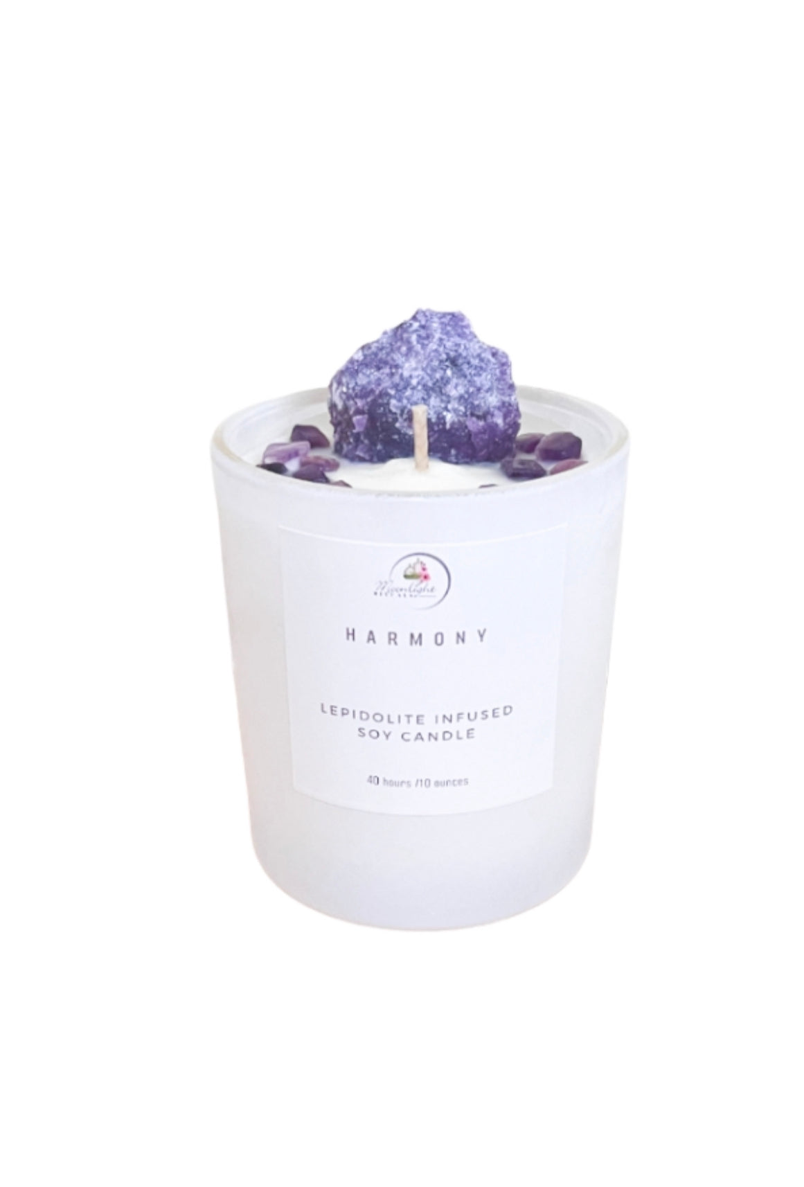 Harmony crystal candle