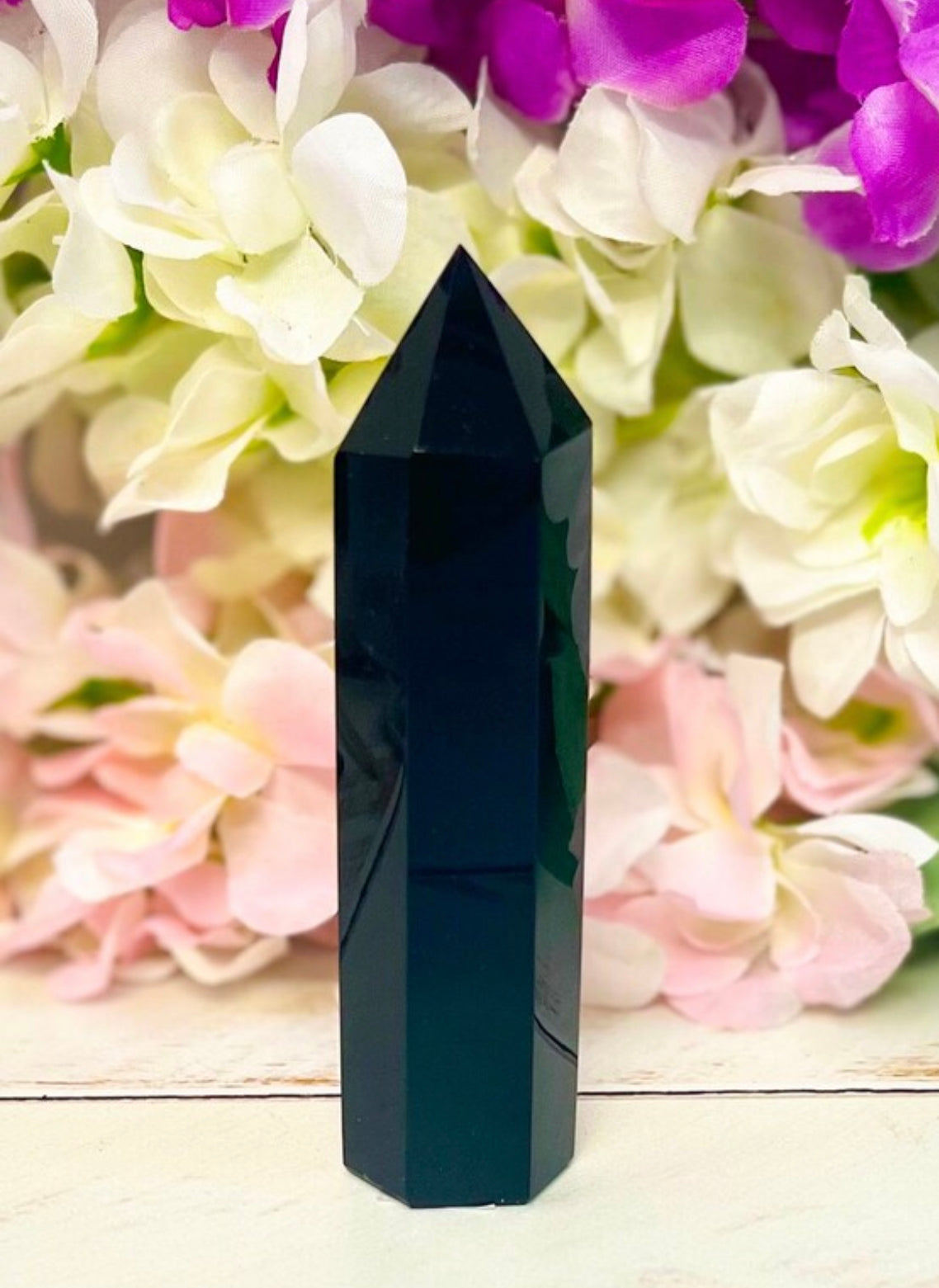 Black Tourmaline tower