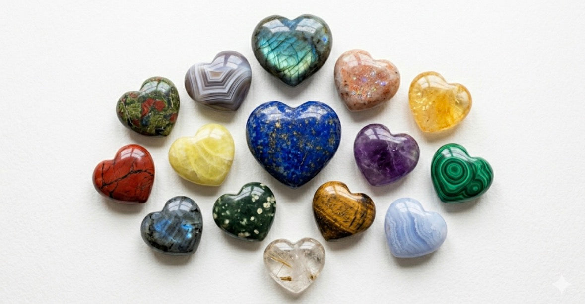 Crystal hearts
