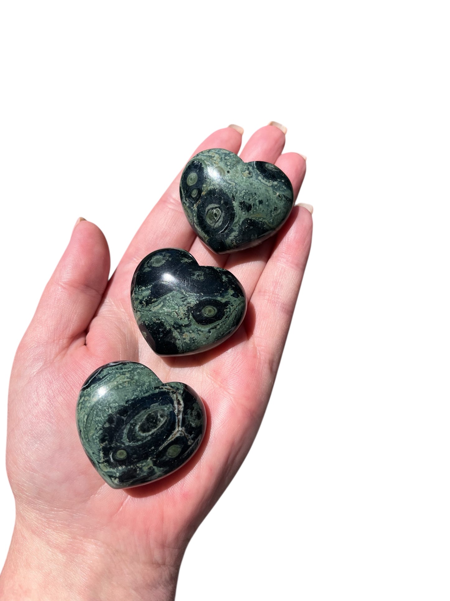 Kambaba Jasper heart