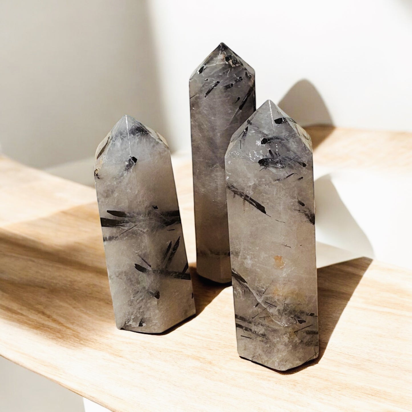 Tourmalinated Quartz Tower