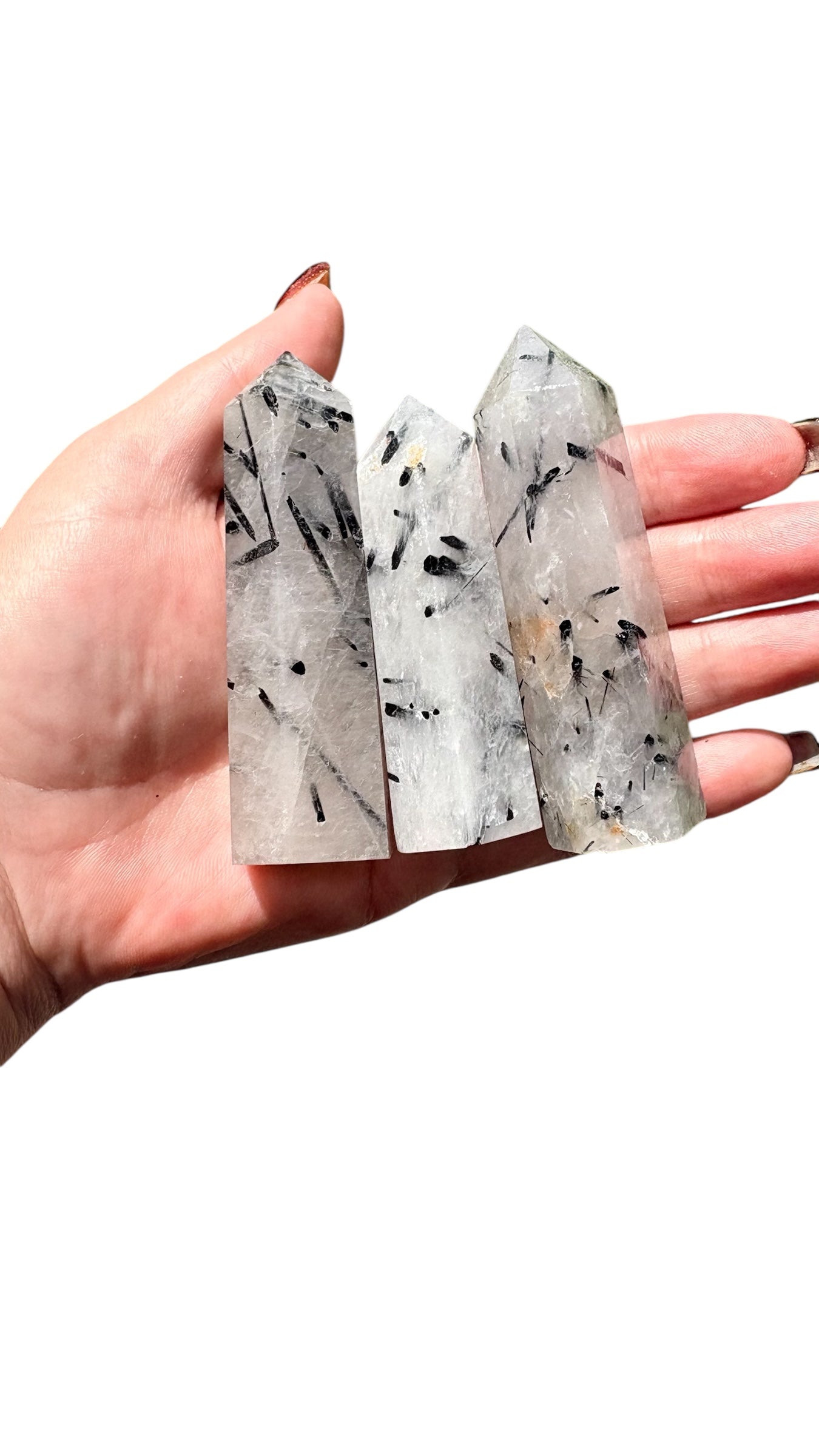 Tourmalinated Quartz Tower