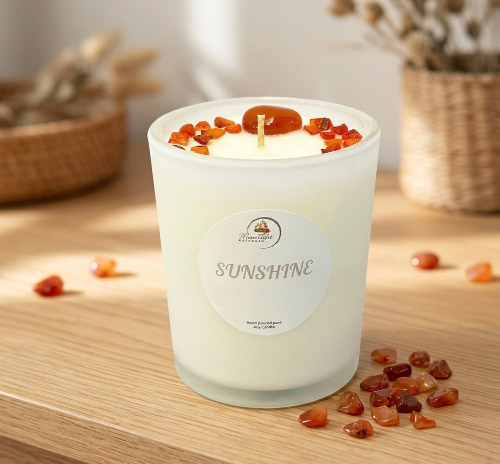 Large Sunshine candle
