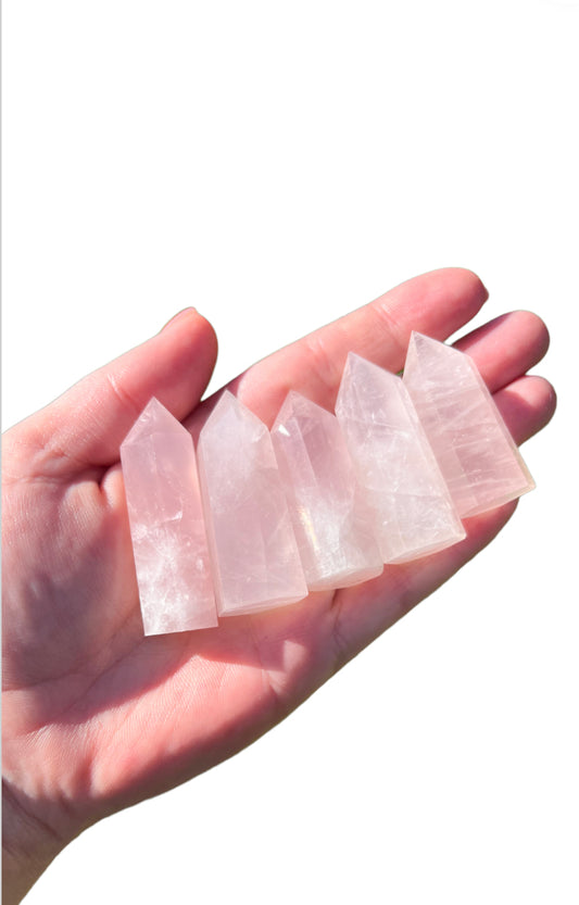 Rose Quartz Tower points