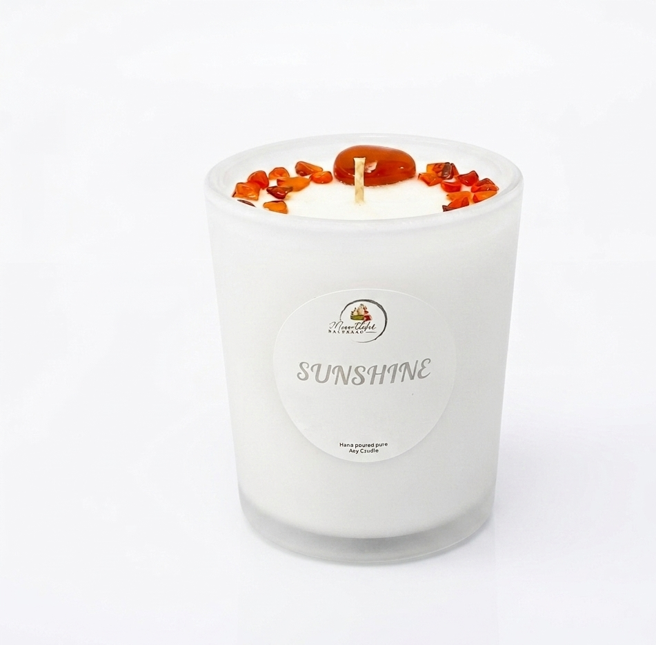 Large Sunshine candle