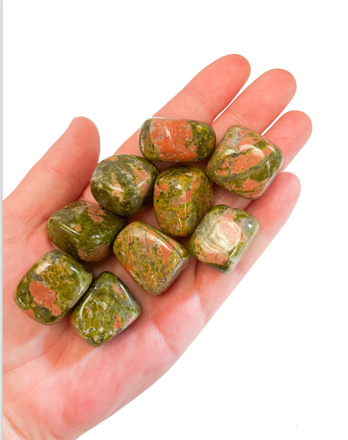 Unakite tumbled stone Healing/Balance