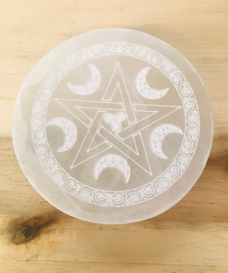 Selenite cleansing plate